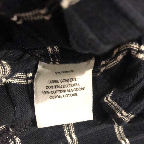 Derek Lam 10 Crosby Navy and White Striped Layered Tank Dress - Picture 9 of 9